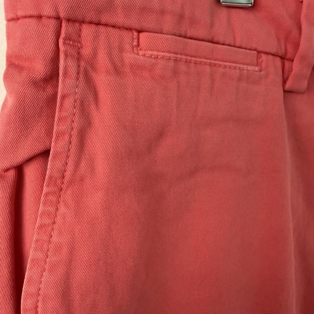 Vineyard Vines Breaker‎ Pants Mens Sz 34x32 Slim Stretch Bright Coral Stretch